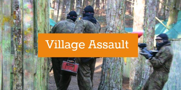 Village Assault inc text slider